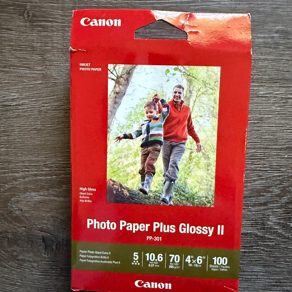 Canon Photo Paper Plus Glossy II - 100 count